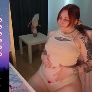 chaturbate foxgirlandmerguis webcam profile pic via livesexbbwcams.com