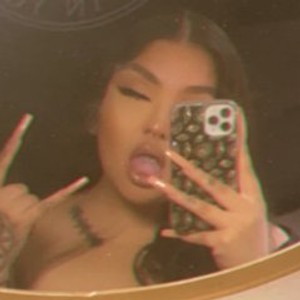 streamate SantanaFox webcam profile pic via sexlivecamsites.com